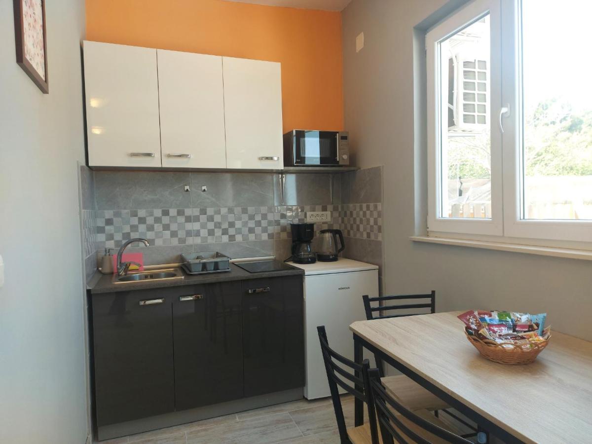 Studio apartman Palmira Liznjan Bagian luar foto